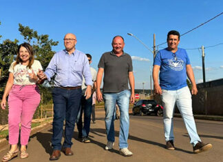 Estradão do Catuaí, em Andirá, tem pavimentação concluída