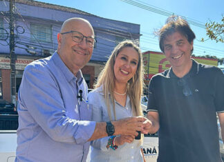 Cornélio e Santa Amélia são beneficiados com novos equipamentos e veículos