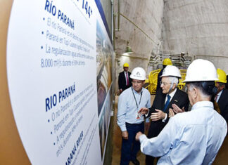 “Monumento da humanidade”, diz presidente da Itália sobre usina de Itaipu durante visita à hidrelétrica