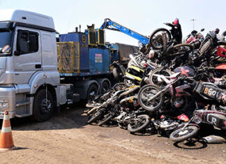 Detran-PR promove leilão de 17.391 veículos para reciclagem no fim de agosto