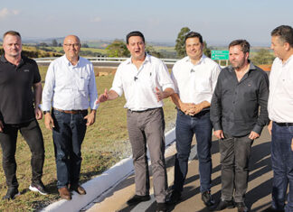 Governador inaugura o Contorno Sul de Wenceslau Braz, no Norte Pioneiro