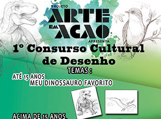 Projeto Arte em Ação promove 1º Concurso Cultural de Desenhos