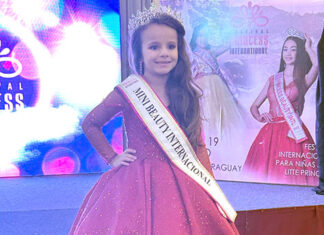 Miss Internacional aos 6 anos!