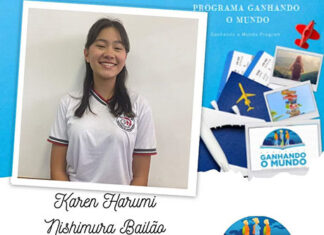 Aluna do CEEP Bandeirantes é selecionada para ‘Ganhando o Mundo’