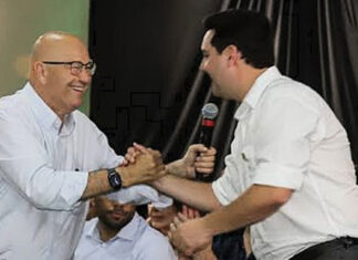 Governador Ratinho Junior e deputado Romanelli inauguram passarela de acesso ao Santuário São Miguel Arcanjo