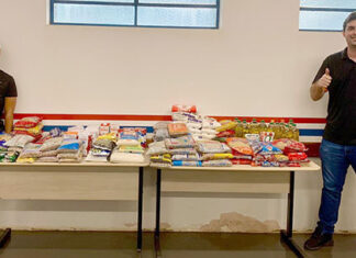 Evento esportivo doa alimentos ao Hospital do Câncer