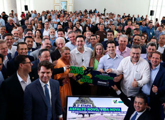 Governador anuncia R$ 132 milhões para nova fase do Asfalto Novo, Vida Nova
