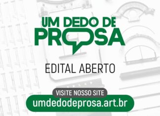 ‘Um Dedo de Prosa’ seleciona autores para participar de livro e debate literário