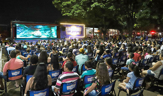 Edição 2024 do Cinema na Praça inicia nesta semana em Arapoti