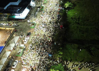 Um milhão de pessoas passaram a virada no Litoral do Paraná, estima Polícia Militar