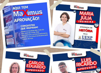 Colégio Maximus parabeniza alunos pelas aprovações nos vestibulares