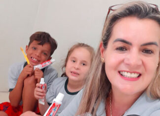 Projeto de higiene bucal promove sorrisos saudáveis