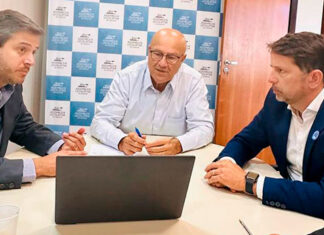 Romanelli discute Lote 2 do pedágio com diretores da concessionária