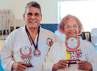 Alunos do sensei Biano participam de torneio em Jacarezinho