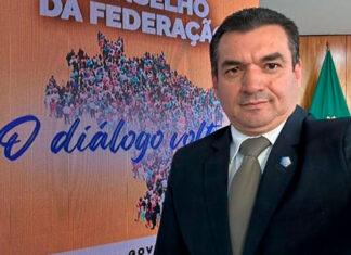 Presidente da AMP, prefeito de Sta Cecília do Pavão, Edimar Santos, vai discutir desoneração da folha com ministro Haddad