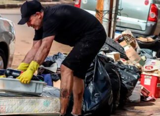 Baixa do Guaíba revela destruição e prejuízo em Porto Alegre