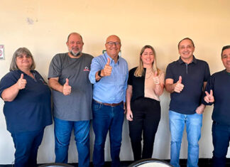 Na sexta-feira (17) passada, o deputado estadual Luiz Cláudio Romanelli esteve na região.