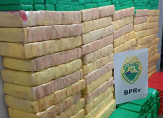 Batalhão de Polícia Rodoviária apreende 1,48 tonelada de maconha em Sertaneja