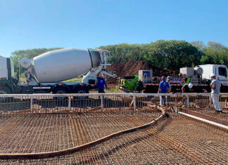 Iniciada mais uma etapa na construção de penitenciária em Ribeirão do Pinhal