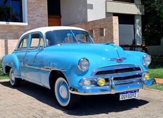 Chevrolet Bel Air Styline 1951 sai de Uraí para encontro de carros antigos em Londrina