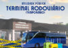 Mudança temporária do terminal rodoviário