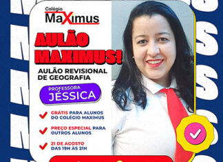 Colégio Maximus vai realizar ‘aulão’ de Geografia Colégio Maximus