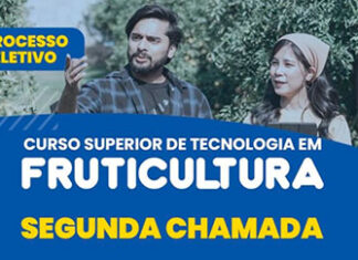 Está na segunda chamada? Convocados têm até dia 20 para matrícula Fruticultura