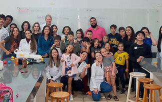 Visita ao laboratório da UENP