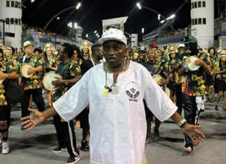 Mestre Tadeu da Escola de Samba da Vai-Vai dá oficinas de bateria na UENP