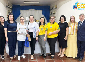 Aluno do Colégio ECEL é premiado no concurso ‘A Paz sem Limites’, do Lions Clube