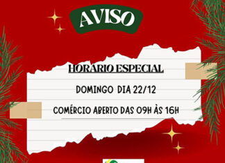 Comércio de Bandeirantes abre as portas neste domingo (22) das 09h às 16h