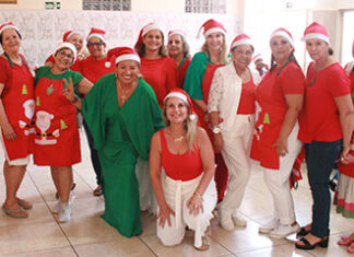 Alegria de Natal ao Lar São Vicente de Paulo
