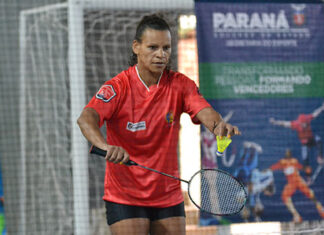 Destaques pelo mundo, atletas de badminton disputaram a fase final dos Jogos Abertos BADMINTON