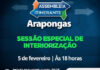 Primeira sessão especial da Assembleia Itinerante de 2025 será realizada em Arapongas