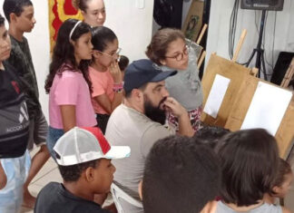 Projeto Arte em Ação está recebendo matrículas
