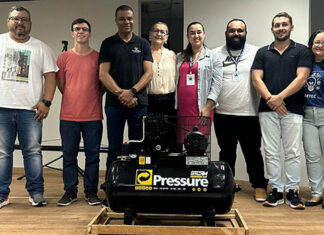 Empresa londrinense doa equipamento ao CEEP Bandeirantes para aulas práticas de Mecatrônica e Eletrotécnica CEEP