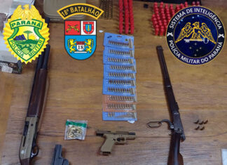 PMPR e MPPR desmantelam esquema de venda ilegal de armas e munições
