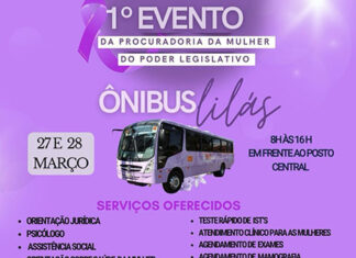 Procuradoria da Mulher traz Programa Ônibus Lilás