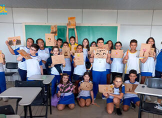 Arte Rupestre: alunos aprendem sobre as pinturas nas rochas