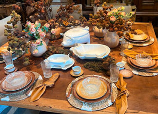 Evento apresenta mesas postas preparadas por arquitetos e arrecada recursos para hospital