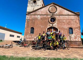 Participantes da 7ª Rota das Catedrais terão benção do ciclista na capela Sagrada Família