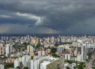 Após calor intenso, temporais vão causar mudança brusca na temperatura do Paraná