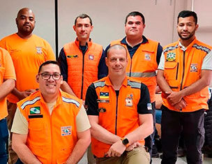 Defesa Civil de Bandeirantes participa de capacitação e congresso internacional do setor