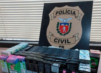Dono de tabacaria é preso em Bandeirantes por venda ilegal de cigarros eletrônicos a adolescentes