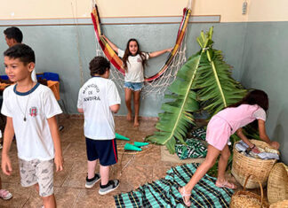 Escola do Campo Arco Iris, em Andirá, desenvolve Mostra Pedagógica sobre os Povos Indígenas