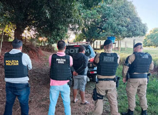 Policiais de Santo Antônio da Platina prendem condenado que cometeu latrocínio em Bandeirantes