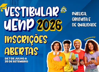 UENP abre inscrições para vestibular 2026 com 808 vagas