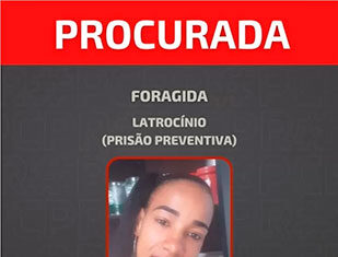 Polícia prende foragida suspeita de participar em latrocínio de idoso