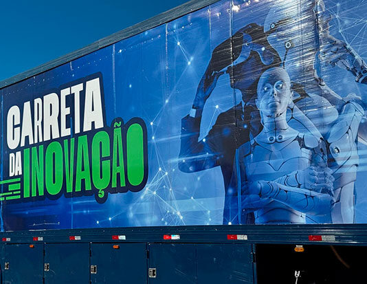 Carreta da Inovação chega a Nova América da Colina
