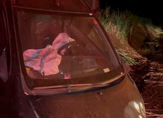 Cinco pessoas ficam feridas em acidente na PR-436 envolvendo carro e moto em Bandeirantes